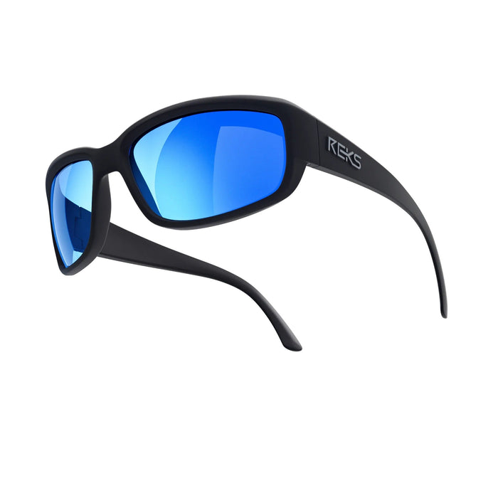 Single Vision / Solid Smoke / Cobalt Blue Mirror