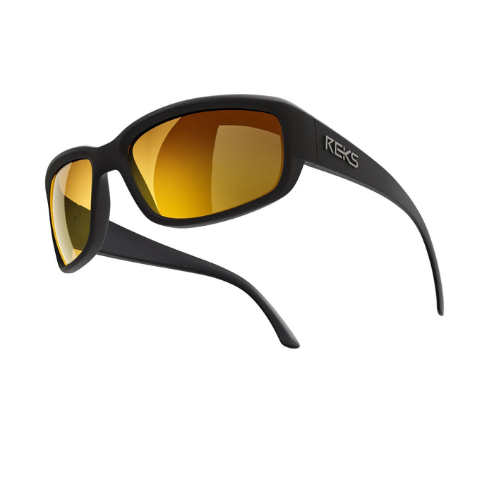 Single Vision / Solid Smoke / Gold Mirror