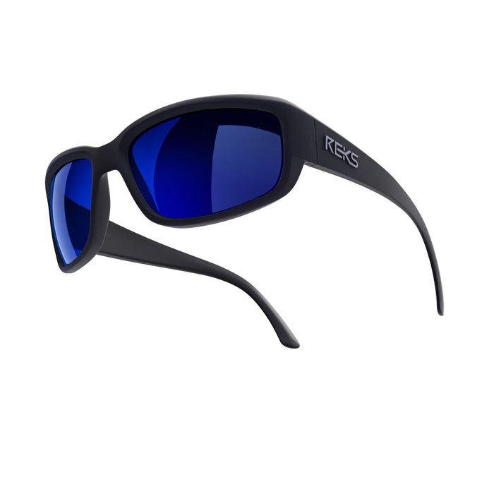 Single Vision / Solid Smoke / Solid Blue Mirror