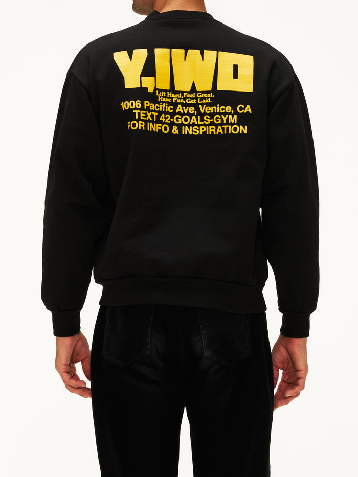 YIWO Big Boy Club Raglan Crewneck