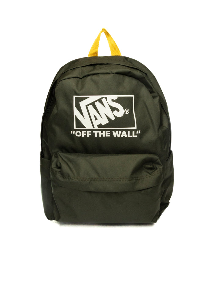 VANS zaino old skool dried kelp nero VN000H4WEMU1 OLDSKOOL-EMU1